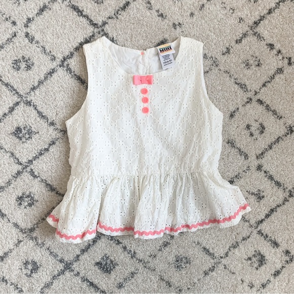 Harajuku Mini Eyelet Top - Picture 1 of 3